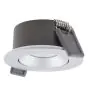 Ledvance LED Spot Air Adjust Aluminium Silver 4W 320lm 36D - 930 Varm Vit | Utskärning   68mm - IP23 - Bästa färgåtergivning - Dimbar