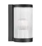 Nordlux Coupar Vägglampa Aluminium Svart | IP54 - Passande för E27