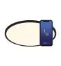 Nordlux Oja Smart 42 Taklampa Metall Svart 20W 2300lm - 827-865 Justerbar Vit | 424mm - Wifi och Blåtooth Dimbar