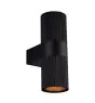 Nordlux Kyklop Vägglampa Aluminium Svart Up & Down | Passande för 2x GU10