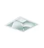 Philips LED Downlight LuxSpace Fyrkant DN572B 20.9W 2600lm 80D - 830 Varm Vit | 214mm - Aluminium Reflektor