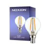 Noxion Lucent LED E14 boll Filament Klar 2.5W 250lm - 827 Extra Varm Vit | Ersättare 25W
