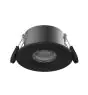 Noxion LED Spot Ares Firerated 6W 540lm 927- 940 3CCT- Fast Svart| Utskärning   68mm