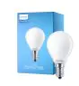 Philips Corepro LED Lustre E14 boll Matt 4.3W 470lm - 827 Extra Varm Vit | Ersättare 40W