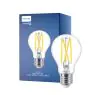 Philips Master LED E27 Päron Filament Klar 5.9W 806lm - 922-927 Dim To Warm | Bästa Färgåtergivning - Dimbar - Ersättare 60W