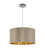 Eglo Pendellampa Maserlo Stål Satin Nickel | Passande för E27