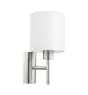 Eglo Vägglampa Pasteri Stål Satin Nickel | IP20 - Passande för 1x E27 