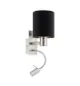 Eglo Vägglampa Pasteri Stål Satin Nickel 40 | IP20 - Inkl. Spot och Exkl. 1x E27
