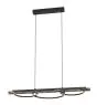 Eglo Pendellampa Boyal Trä Svart, Rostig 40.5W 3600lm - 830 Varm Vit | Dimbar