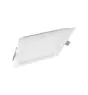 Ledvance LED Downlight Slim Fyrkant SQ210 18W 1530lm 120D - 830 Varm Vit 