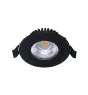 Noxion LED Lutningsbar Slim Spot Svart Runda 6W 550lm 60D - 927 Extra Varm Vit | 85mm - IP54 - Dimbar - Bästa Färgåtergivning
