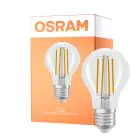Osram Parathom Classic LED E27 Päron Filament Klar 6.5W 806lm - 822-827 Dim To Warm | Dimbar - Ersättare 60W