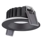 Ledvance LED Spot Air Fix Aluminium Svart 6W 510lm 36D - 930 Varm Vit | Utskärning   68mm - IP65 - Bästa färgåtergivning - Dimbar
