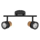 Ledvance LED Decor Spot Cork Stål Svart 6W 460lm - 827 Extra Varm Vit | Dimbar