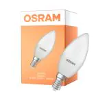 Osram Classic LED E14 Kronljus Matt 3.3W 250lm - 840 Kallvit | Ersättare 25W