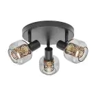 Ledvance LED Decor Spot Firefly Stål Cirkulär Svart 8.4W 750lm - 827 Extra Varm Vit | Dimbar