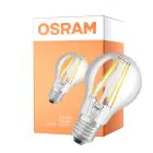 Osram Classic LED E27 Päron Filament 2.5W 525lm - 830 Extra Varm Vit