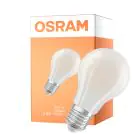 Osram Classic LED E27 Päron Filament Matt 3.8W 806lm Ultra Efficiency - 840 Kallvit | Ersättare 60W