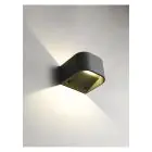 Ansell LED Vägglampa Gila Grafit 11W 512lm - 940 Kallvit | IP55 - Bästa färgåtergivning