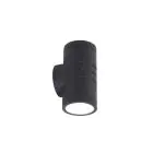 Ansell Vägglampa Reef Svart Up & Down - Utomhus - 10W 885lm 90D - 830-840-860 CCT | IP65