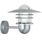 Nordlux Agger Vägglampa Brushed Aluminium | Passande för 1x E27