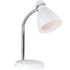 Nordlux Bordslampa Cyclone Metall Vit | Passande för 1x E14