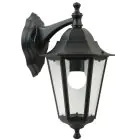 Nordlux Cardiff Down Vägglampa Aluminium Svart | Passande för 1x E27