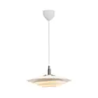 Nordlux Bretagne 38 Pendellampa Metall Vit | Passande för 1x G9