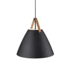 DFTP by Nordlux Pendellampa Strap 48 Svart - Metall | E27 Max 40W