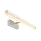 Nordlux Otis 60 Vägglampa Aluminium Krom 17W 1650lm 930 Varm Vit | IP44 - Bästa Färgåtergivning - 3Step Dimbar