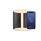 Nordlux Grip Smart LED Vägglampa Svart 10W 830lm 120D - 827 Extra Varm Vit | Dimbar – IP54