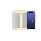 Nordlux Grip Smart LED Vägglampa Vit 10W 830lm 120D - 827 Extra Varm Vit | Dimbar – IP54