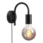 Nordlux Paco Vägglampa Metall Svart | Passande för E27