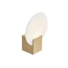 Nordlux Hester Vägglampa Glas Trä - 9.5W 900lm - 930 Varm Vit | IP44 - Bästa Färgåtergivning - 3-Stegs Dimbar