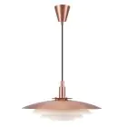 Nordlux Bretagne 38 Pendellampa Koppar | Passande för 1x G9