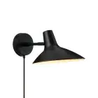 DFTP by Nordlux Darci Short Vägglampa Metall Svart | Passande för E14