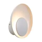 Nordlux Marsi Vägglampa Metall och PMMA Vit 7W 260lm - 830 Varm Vit | 3-Stegs Dimbar