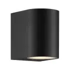 Nordlux Dion Vägglampa Aluminium Svart | Passande för 1x GU10