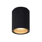 Nordlux Kyklop Taklampa Aluminium och Glas Svart | 86mm - IP54 - Passande för GU10