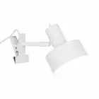 Nordlux Bordslampa Matis Clamp Metall Vit | Passande för 1x E27
