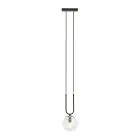 Emibig Pendellampa Glam Stål Svart | Passande för 1x E14 - Max 10W