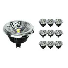 Flerpack 10x Noxion Lucent LED Spot GU10 AR111 12W 600lm 40D - 927 Extra Varm Vit | Bästa färgåtergivning - Dimbar - Ersättare 50W