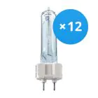 Flerpack 12x Philips MASTERColour G12 CDM-T Elite 35W - 930 Varm Vit | Bästa färgåtergivning