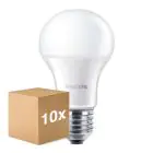 Flerpack 10x Philips Corepro LED Lampa E27 Päron Matt 13W 1521lm - 840 Kallvit | Ersättare 100W