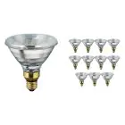 Flerpack 12x Philips PAR38 IR 100W E27 230V Klar
