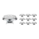 Flerpack 10x Noxion LED Spot G53 AR111 7.4W 450lm 40D - 927 Extra Varm Vit | Bästa färgåtergivning - Dimbar - Ersättare 50W