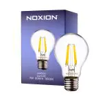 Noxion Lucent LED E27 Päron Filament Klar 7W 806lm - 840 Kallvit | Ersättare 60W