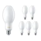 Flerpack 6x Philips TrueForce Core LED E27 HPL/SON Matt 18W 3000lm 300D - 830 Varm Vit | Ersättare 80W