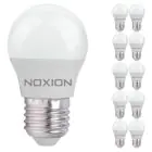 Flerpack 10x Noxion Lucent Classic LED E27 Boll Matt 4.5W 470lm - 827 Extra Varm Vit | Ersättare 40W
