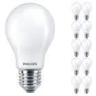 Flerpack 10x Philips Corepro LED Lampa E27 Päron Matt 7W 806lm - 830 Varm Vit | Ersättare 60W